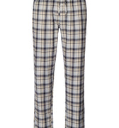 Cozy Comfort Cotton Drawstring Pajama Pants | Cardamom Check 75723-3042